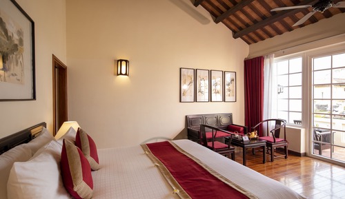 Habitación Deluxe doble, vistas al jardín
