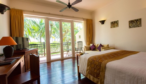 Habitación doble superior, vistas al jardín