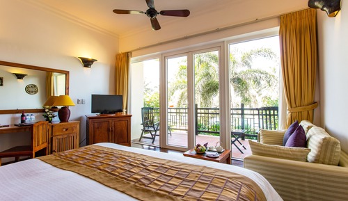 Habitación doble superior, vistas al río