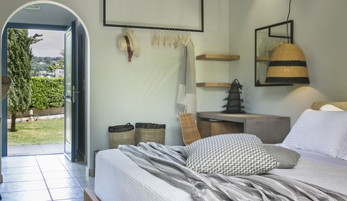 Estudio Deluxe, vistas al jardín