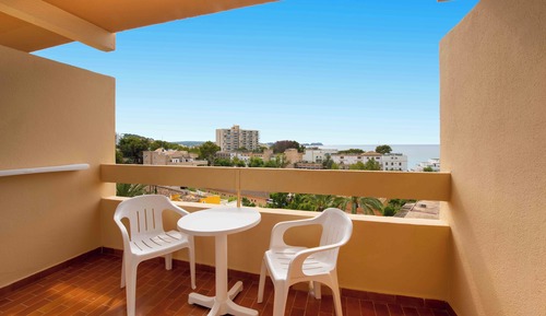Habitación estándar doble, balcón, vistas al mar