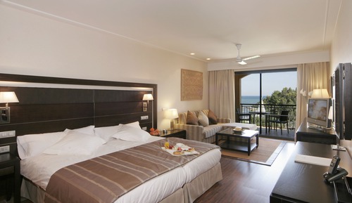 Suite estudio junior, balcón, vistas al mar