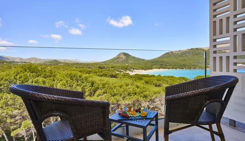 Habitación doble, balcón, vistas al mar