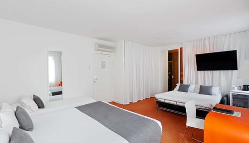 Habitación familiar, varias camas, no fumadores (with Single Sofabed)