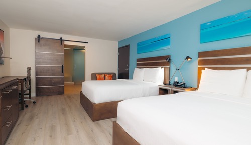Habitación, 2 camas de matrimonio