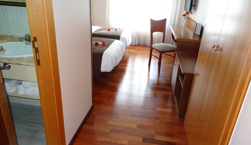 Habitación estándar con 2 camas individuales, 2 camas individuales, terraza