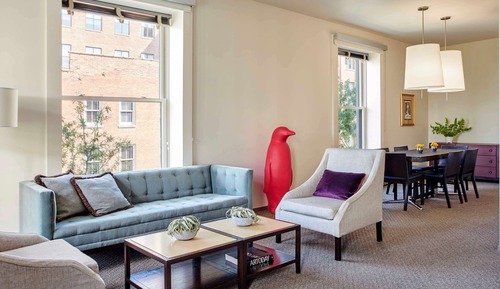 Suite, en esquina