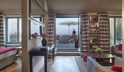 Suite, terraza