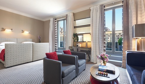 Suite junior, balcón (Bebelplatz)