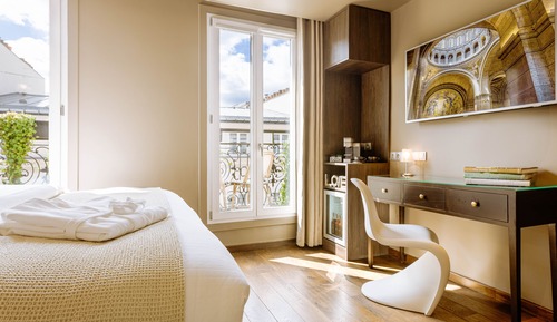 Habitación superior con 1 cama doble o 2 individuales