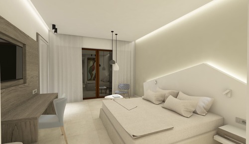 Habitación estándar, vistas al mar