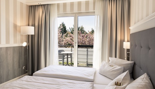 Habitación Deluxe doble, vistas al jardín
