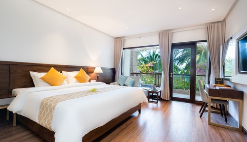 Habitación Deluxe doble, vistas al jardín