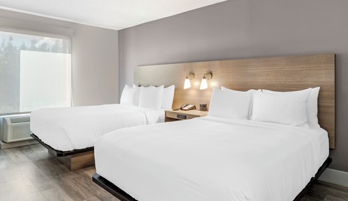 Habitación estándar, 2 camas de matrimonio, no fumadores