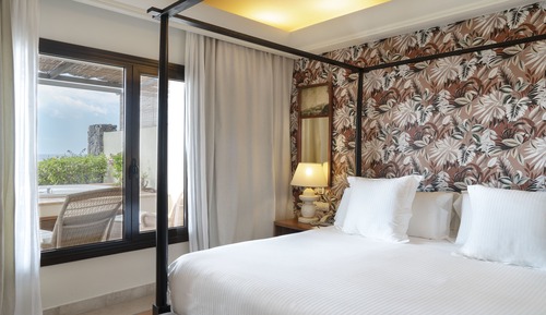 Villa Deluxe, en la zona del jardín