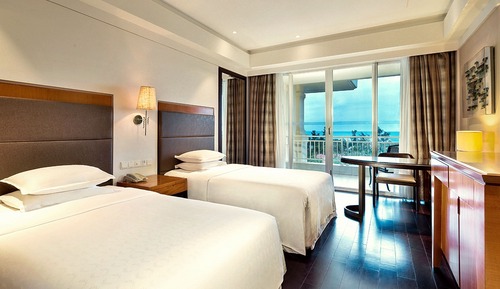 Suite familiar, 2 habitaciones, balcón, vistas al mar