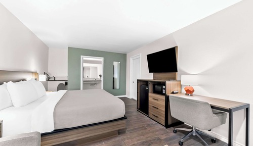 Habitación, 1 cama de matrimonio grande, accesible para personas con discapacidad, no fumadores