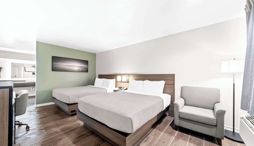 Habitación estándar, 2 camas de matrimonio, fumadores