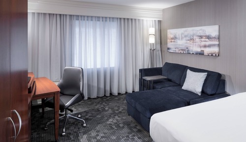Suite, 1 cama de matrimonio grande con sofá cama