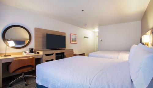 Habitación, 2 camas de matrimonio, accesible para personas con discapacidad, no fumadores