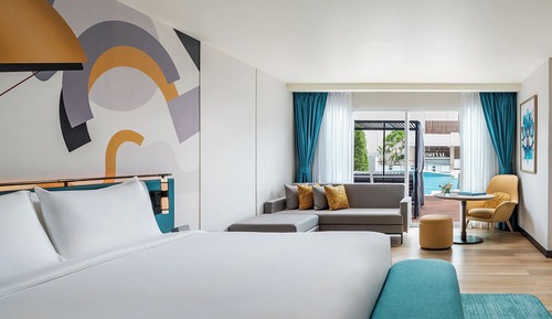 Habitación Signature, 1 cama de matrimonio grande (Social - Sunkissed)