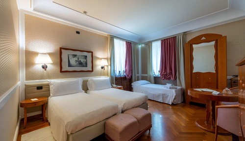 Habitación triple Deluxe, vistas al mar