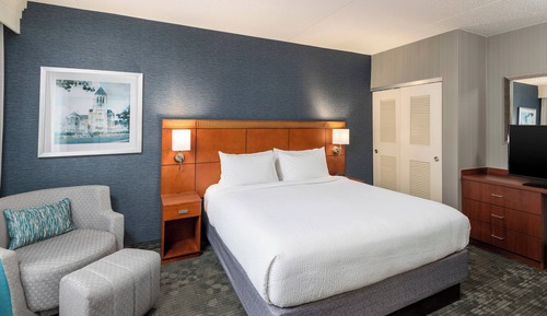 Suite, 1 cama de matrimonio grande con sofá cama