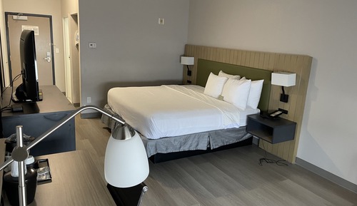 Habitación, 1 cama de matrimonio grande, accesible para personas con discapacidad, no fumadores