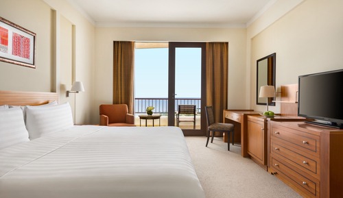 Al Waha Superior, Habitación, 1 cama de matrimonio grande, vistas al mar