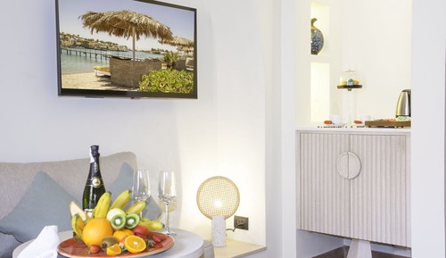 Habitación superior, vistas al jardín