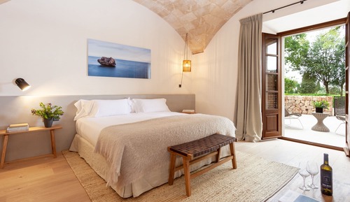 Suite junior, terraza