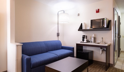 Suite, 1 cama de matrimonio grande, accesible para personas con discapacidad (Accessible Tub)