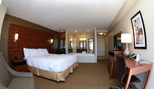 Habitación Deluxe, 1 cama de matrimonio grande, bañera de hidromasaje