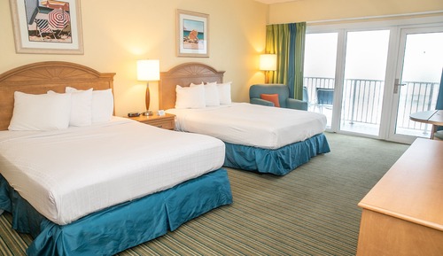 Queen-Queen Oceanfront Guest Room