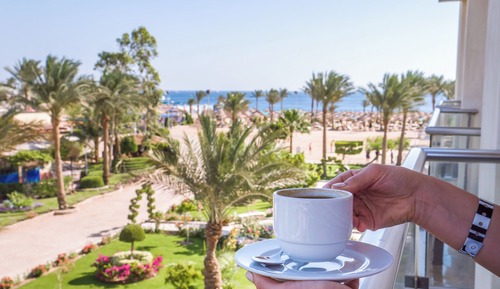 Suite superior, vistas a la playa