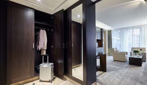 Suite Deluxe, 1 cama de matrimonio grande con sofá cama