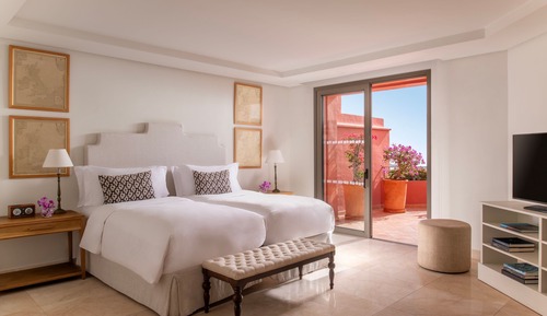 Suite, 2 habitaciones, no fumadores, balcón (Ritz Carlton Suite)