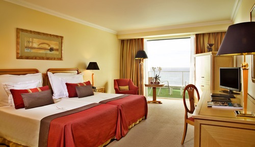Habitación romántica doble, vistas al mar