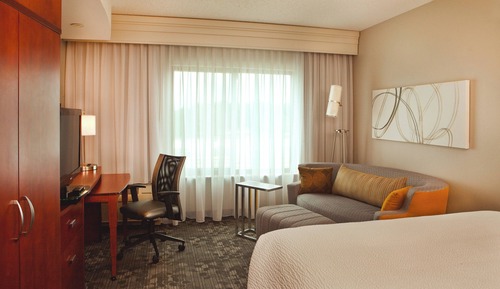 Habitación, 1 cama de matrimonio grande con sofá cama