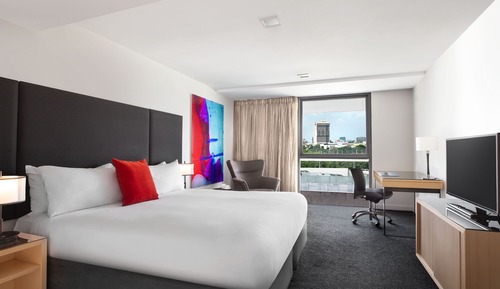 Estudio, 1 cama doble, vistas a la ciudad