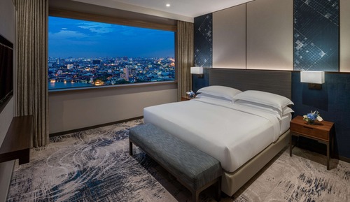 Suite familiar, 1 cama de matrimonio grande, vistas al río