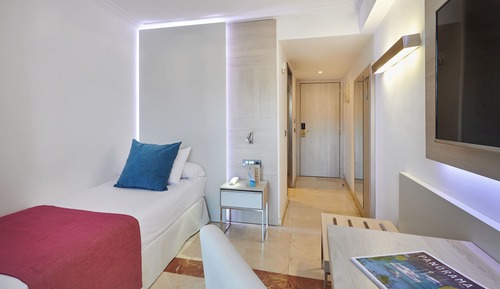Habitación individual, balcón