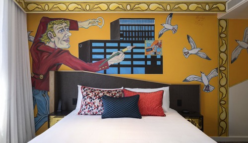 Habitación, vistas al puerto (QT Gallery)