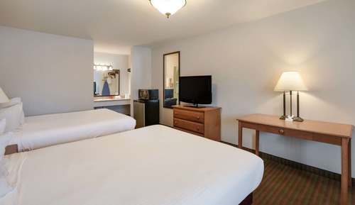 Habitación estándar, 2 camas de matrimonio, no fumadores, microondas