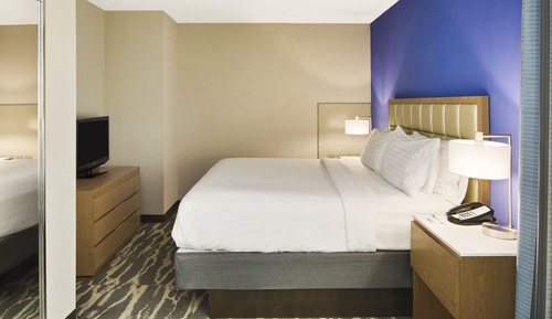 Suite, 1 cama de matrimonio grande, ducha adaptada (Communications)