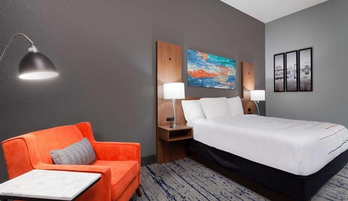 Suite estudio Deluxe, 1 cama de matrimonio grande, no fumadores, cocina básica