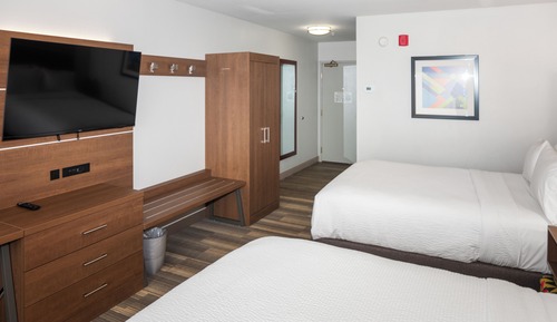 Suite, 1 cama de matrimonio grande, bañera accesible (Communications)