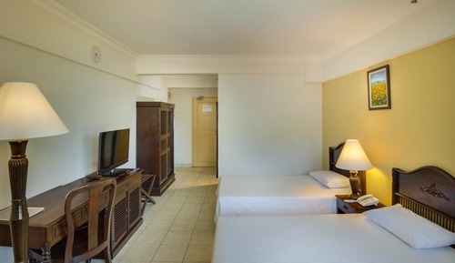 Habitación Deluxe, 2 camas individuales, vistas al jardín