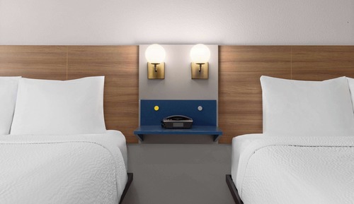 Habitación, 2 camas de matrimonio, no fumadores