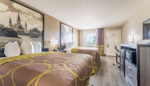 Habitación estándar doble, 2 camas de matrimonio, no fumadores